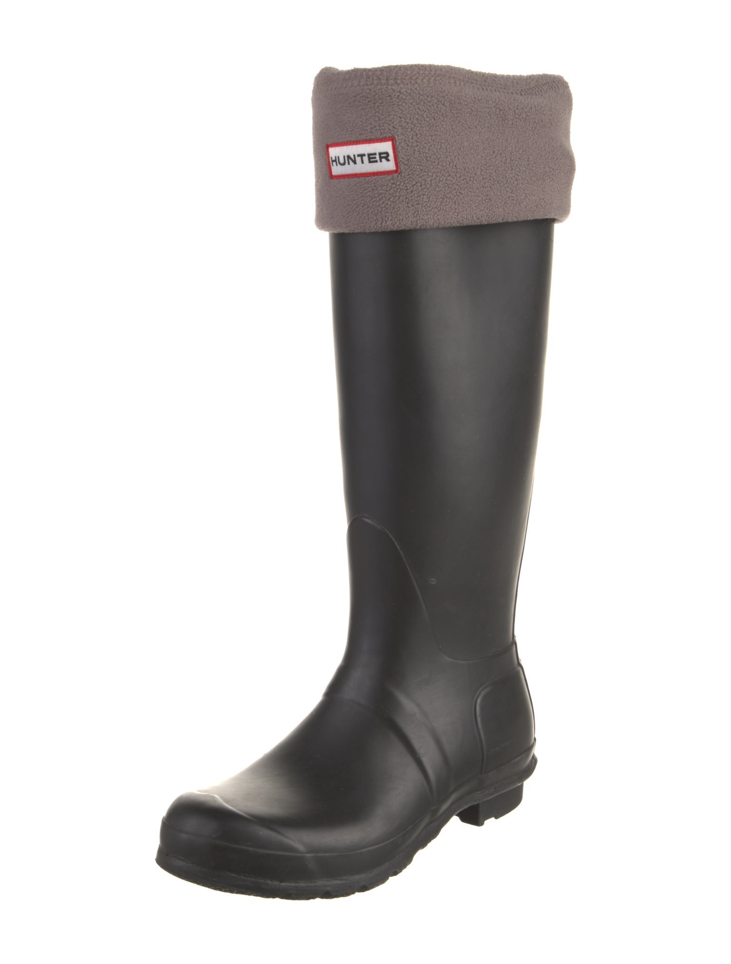 Hunter Rubber Embroidered Accent Rain Boots