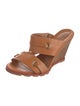 Hunter Leather Slides