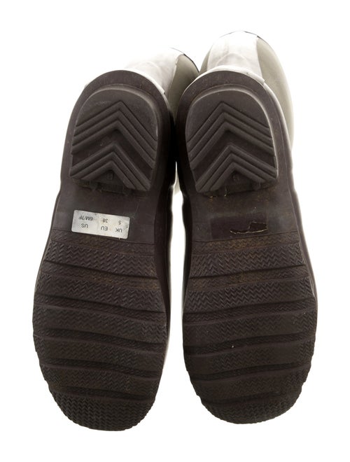 Hunter Rubber Colorblock Pattern Rain Boots