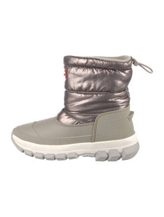 Hunter Nylon Lace-Up Boots