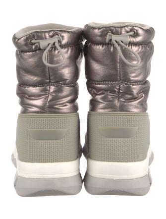 Hunter Nylon Lace-Up Boots