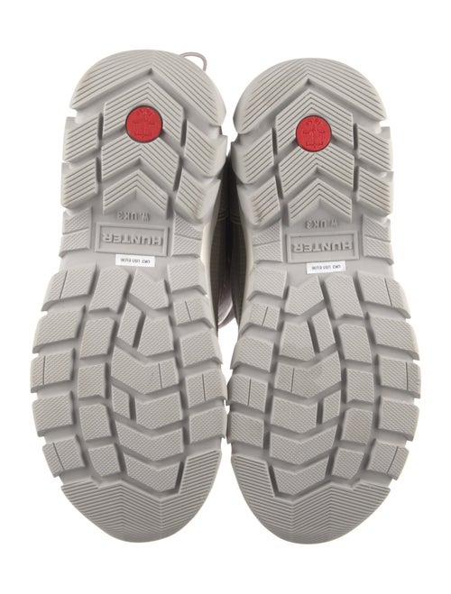 Hunter Nylon Lace-Up Boots