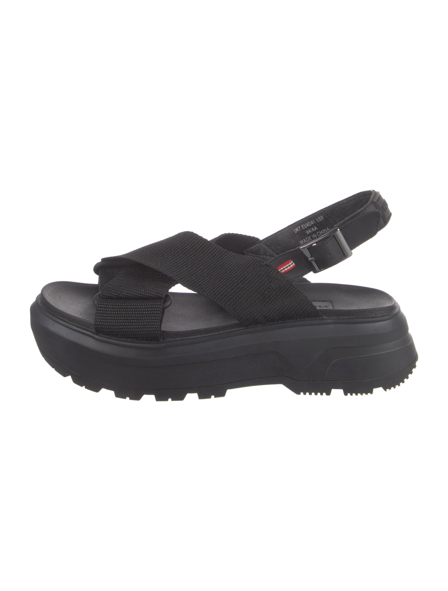 Hunter Rubber Slingback Sandals