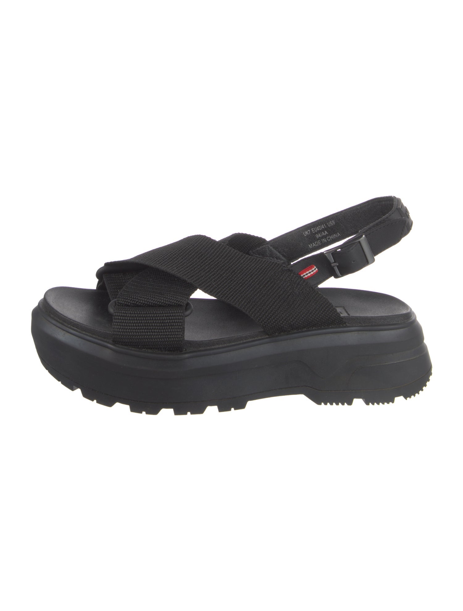 Hunter Rubber Slingback Sandals