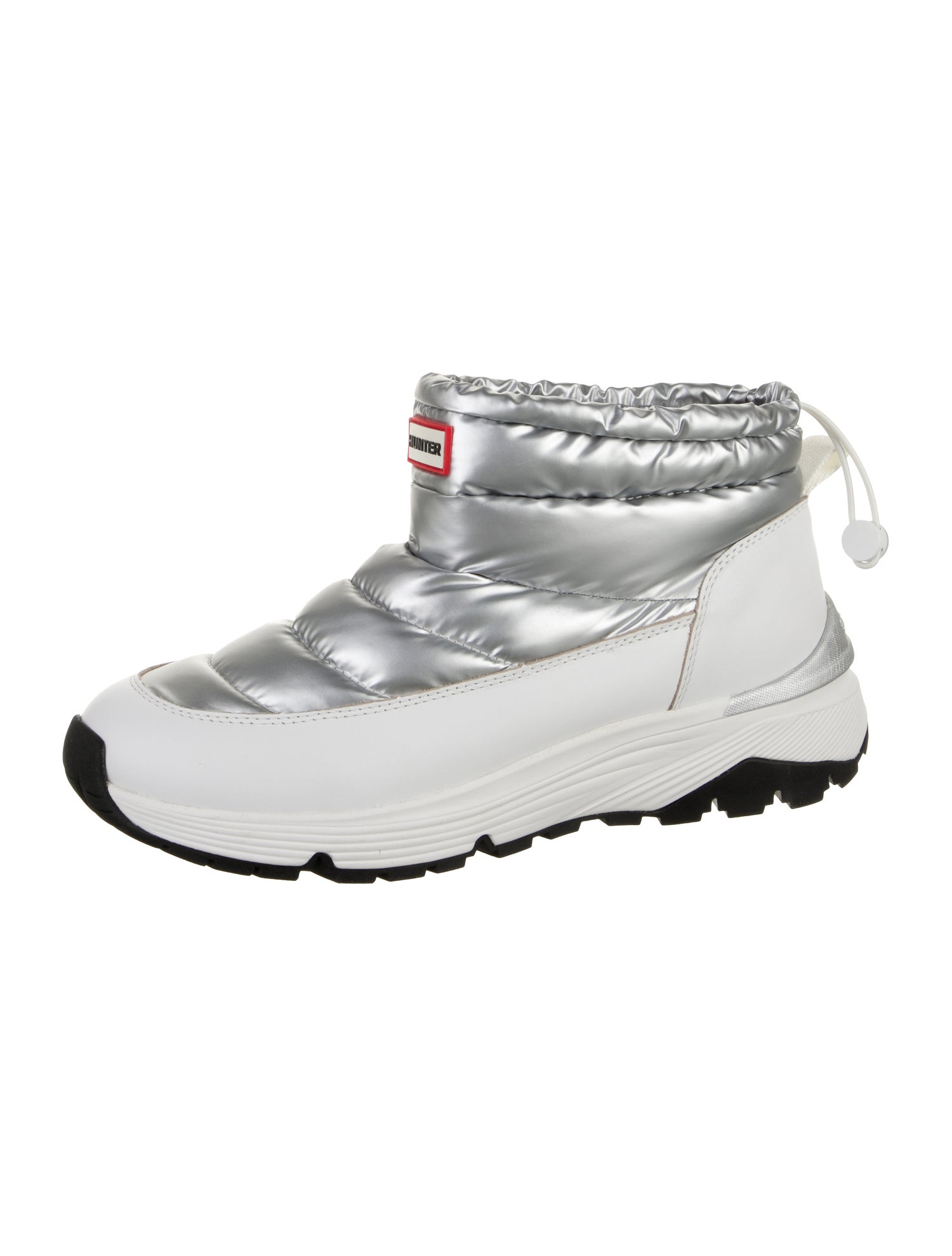 Hunter Nylon Colorblock Pattern Boots