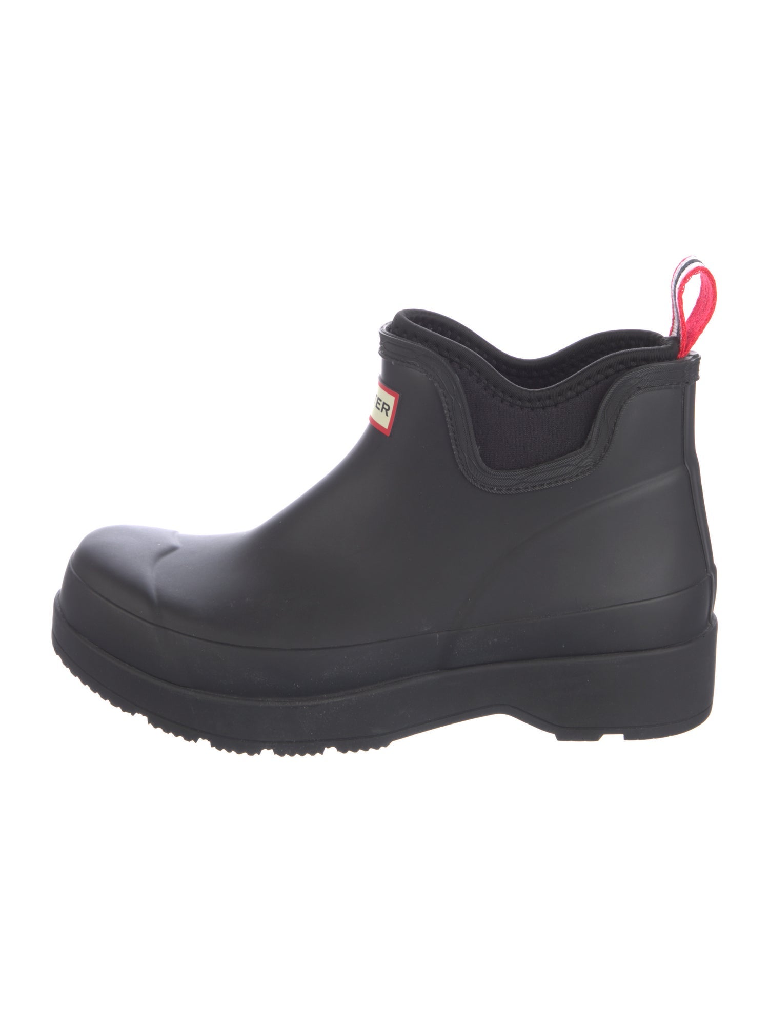 Hunter Rubber Grosgrain Trim Rain Boots