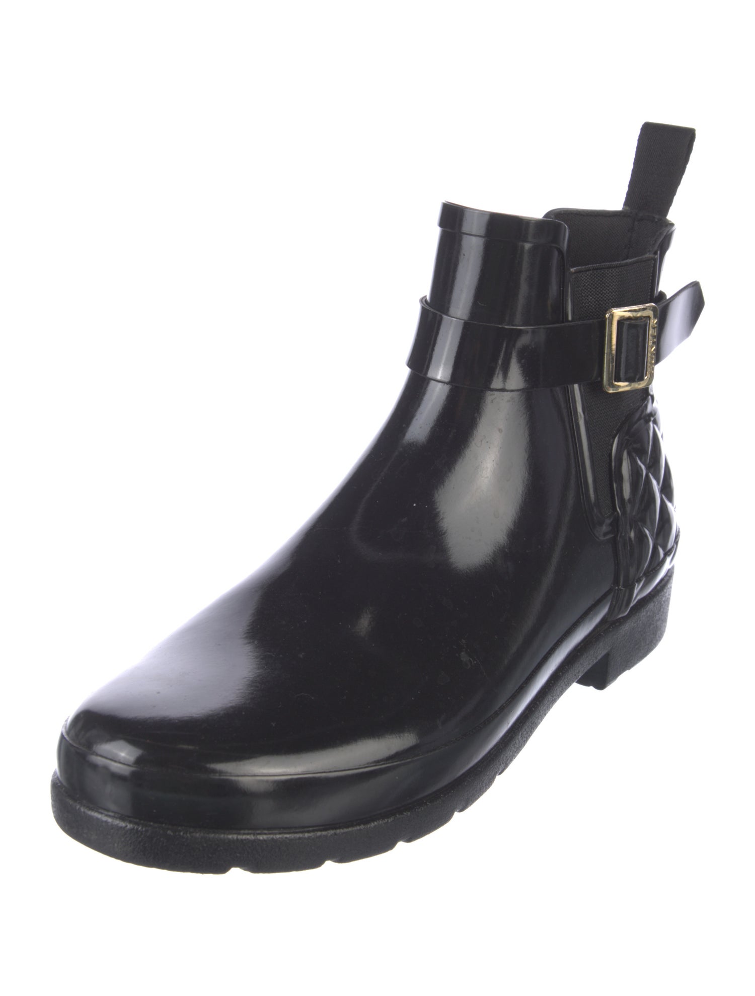 Hunter Rubber Chelsea Boots - Black Boots, Shoes - WH849372 | The
