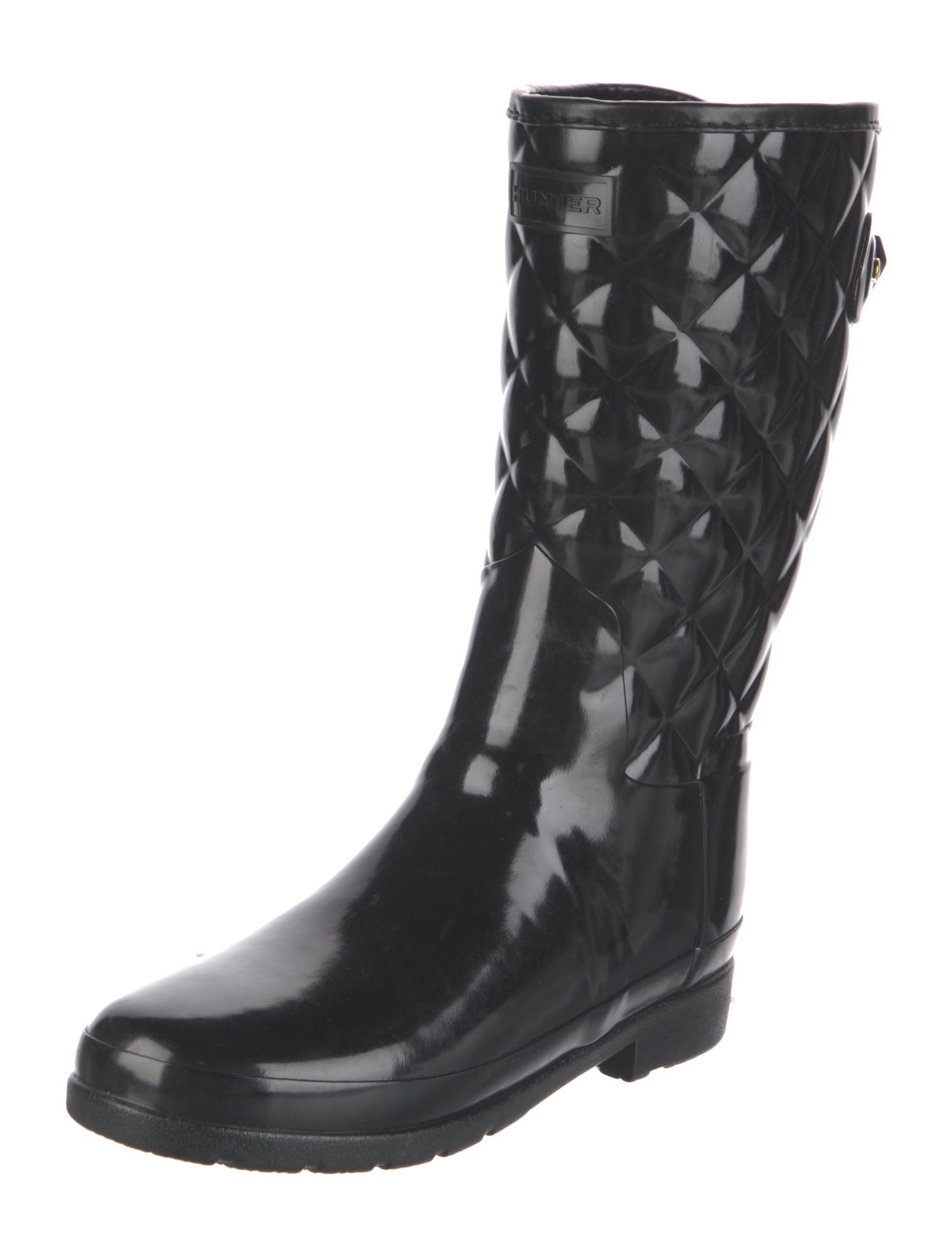 Hunter Rubber Patterned Rain Boots