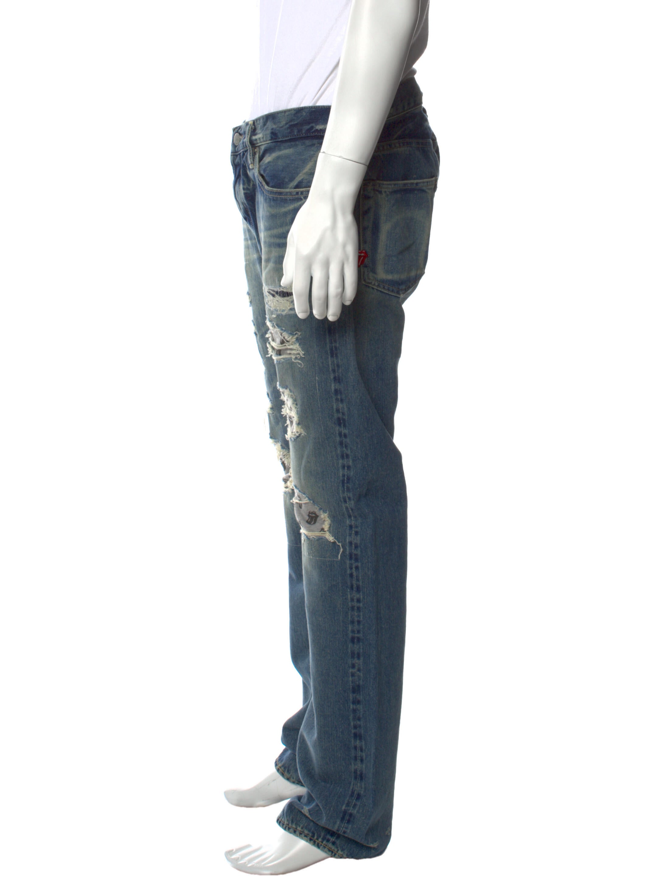 Hysteric Glamour x Rolling Stones 30th Anniversary Straight-Leg