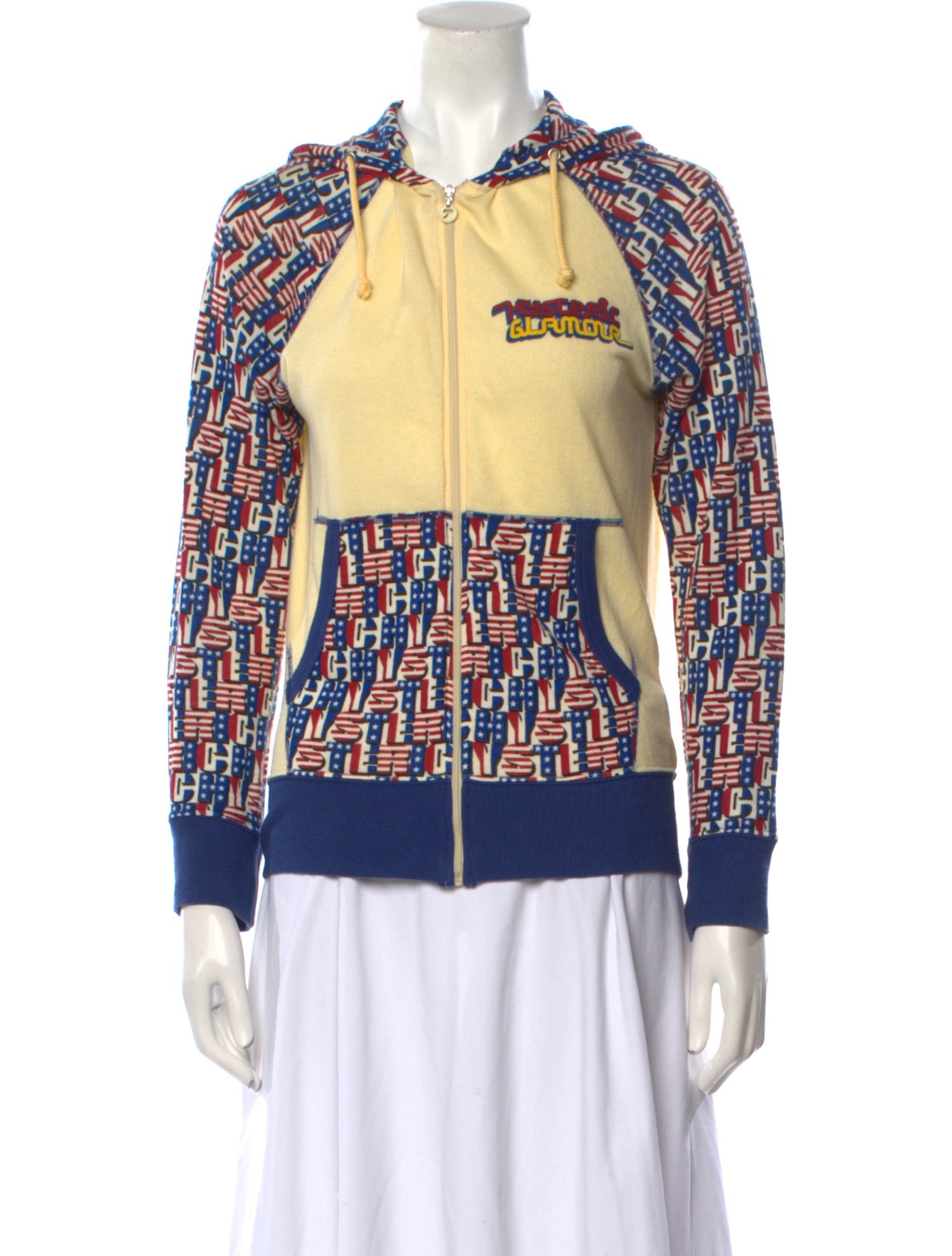 Hysteric Glamour Printed Crew Neck Sweatshirt