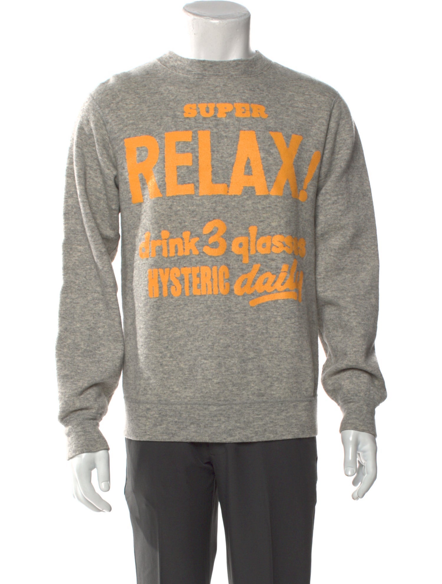 Hysteric Glamour Graphic Print Crew Neck Sweatshirt