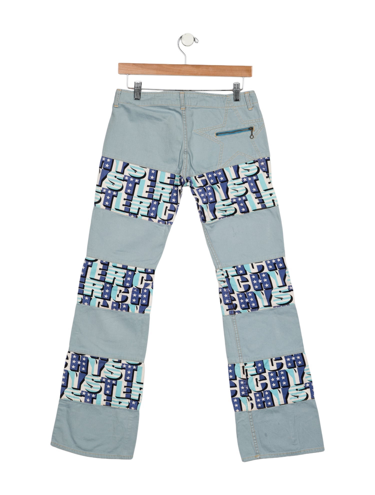 Hysteric Glamour Low-Rise Wide Leg Jeans