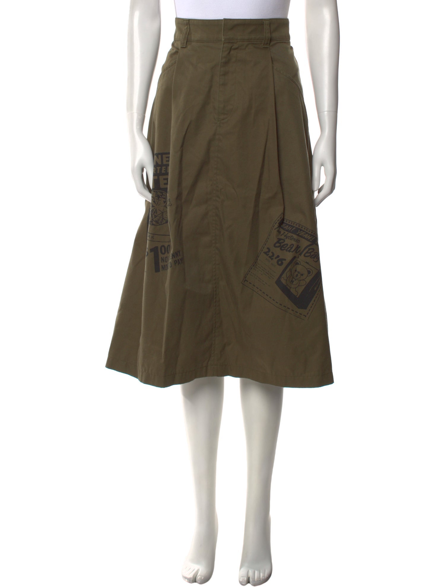 Hysteric Glamour Midi Length Skirt