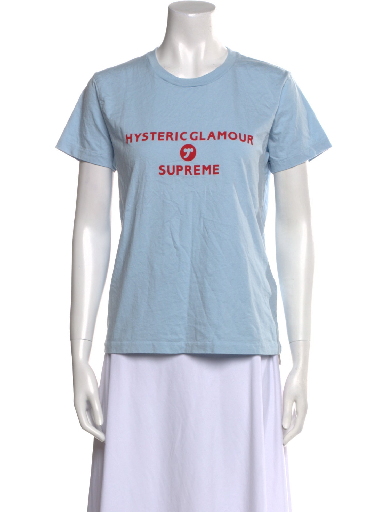 Hysteric Glamour Graphic Print Crew Neck T-Shirt