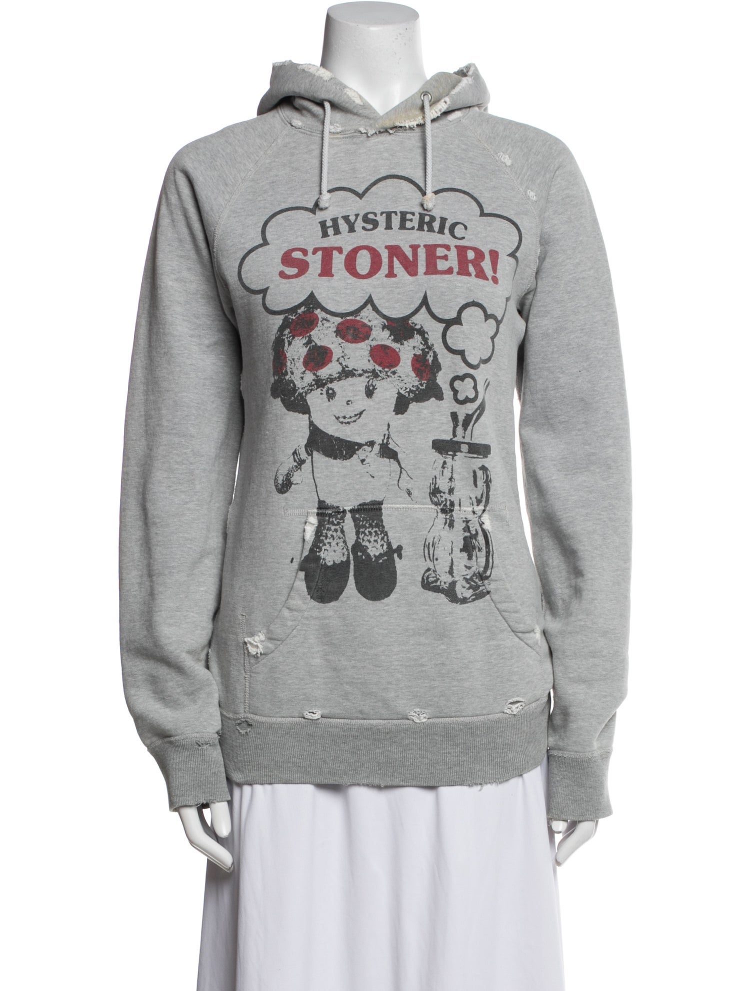 Hysteric Glamour Graphic Print Crew Neck Sweatshirt