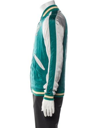 Hysteric Glamour Striped Bomber Jacket