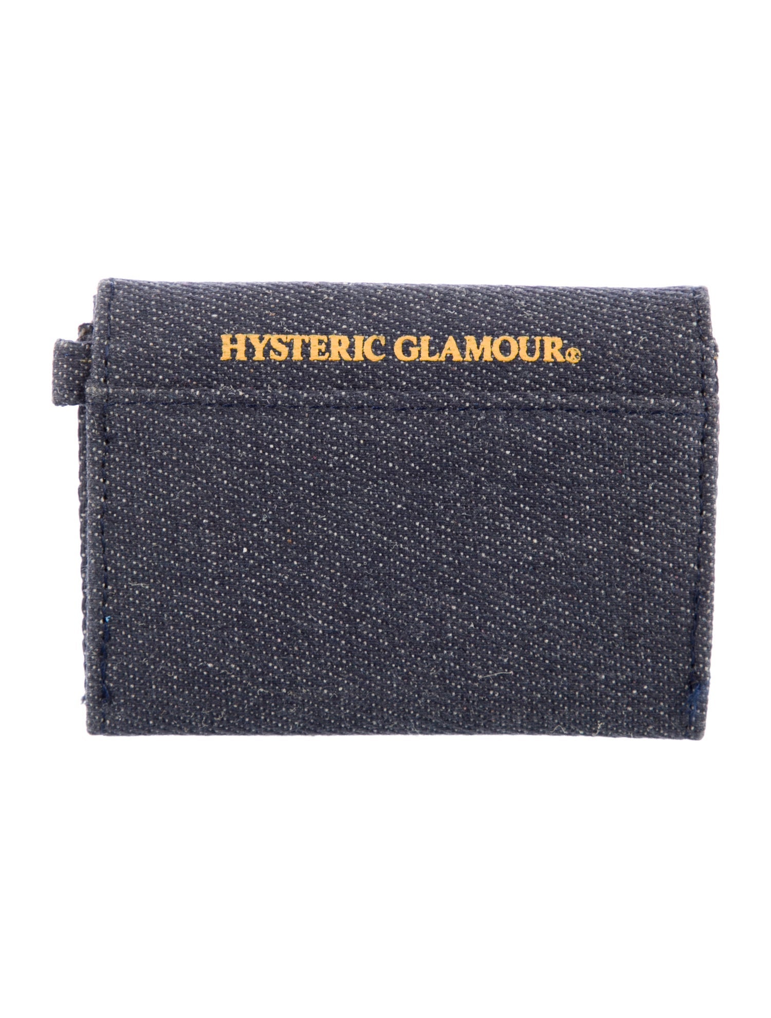 Hysteric Glamour Denim Printed Wallet