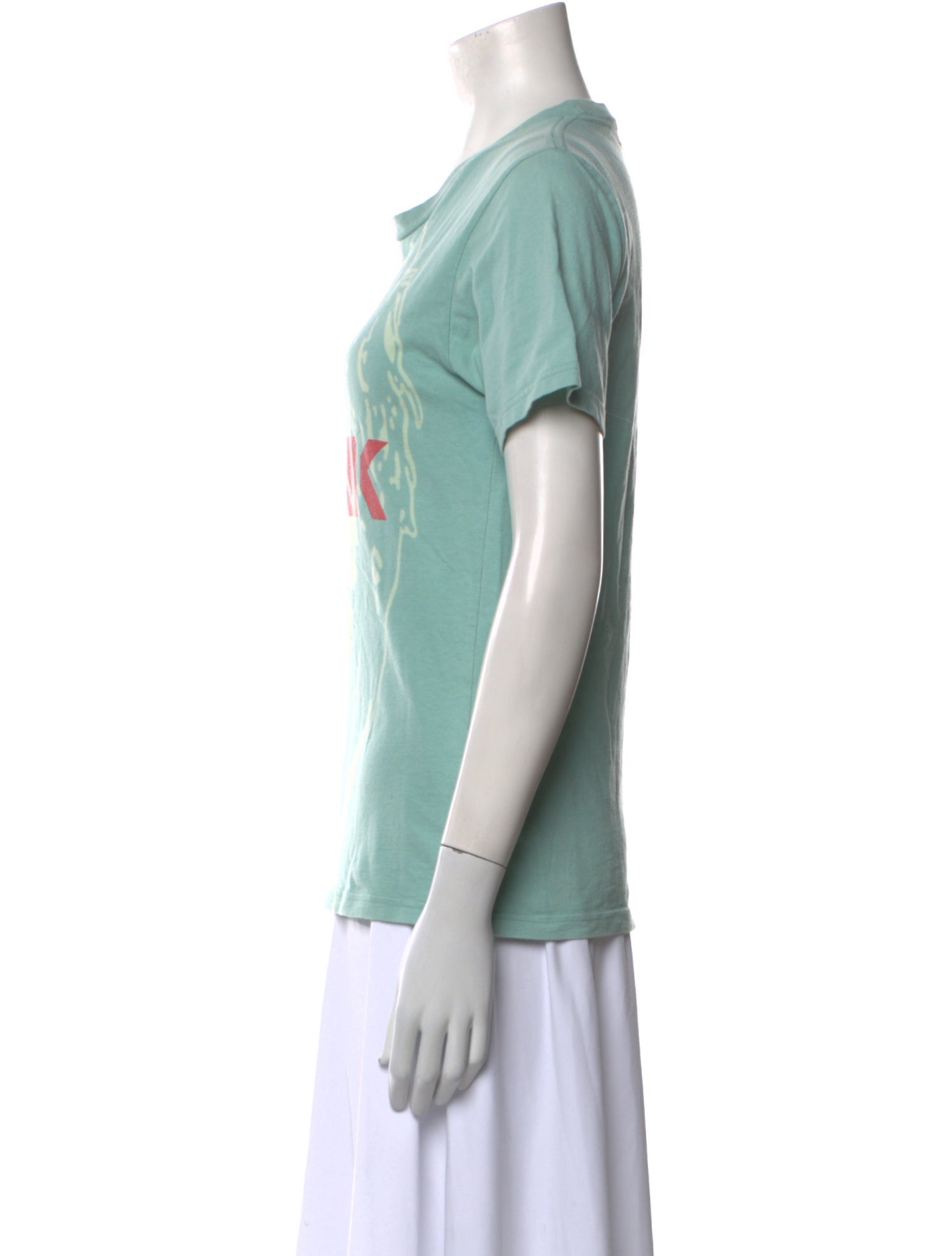 Hysteric Glamour Graphic Print Crew Neck T-Shirt