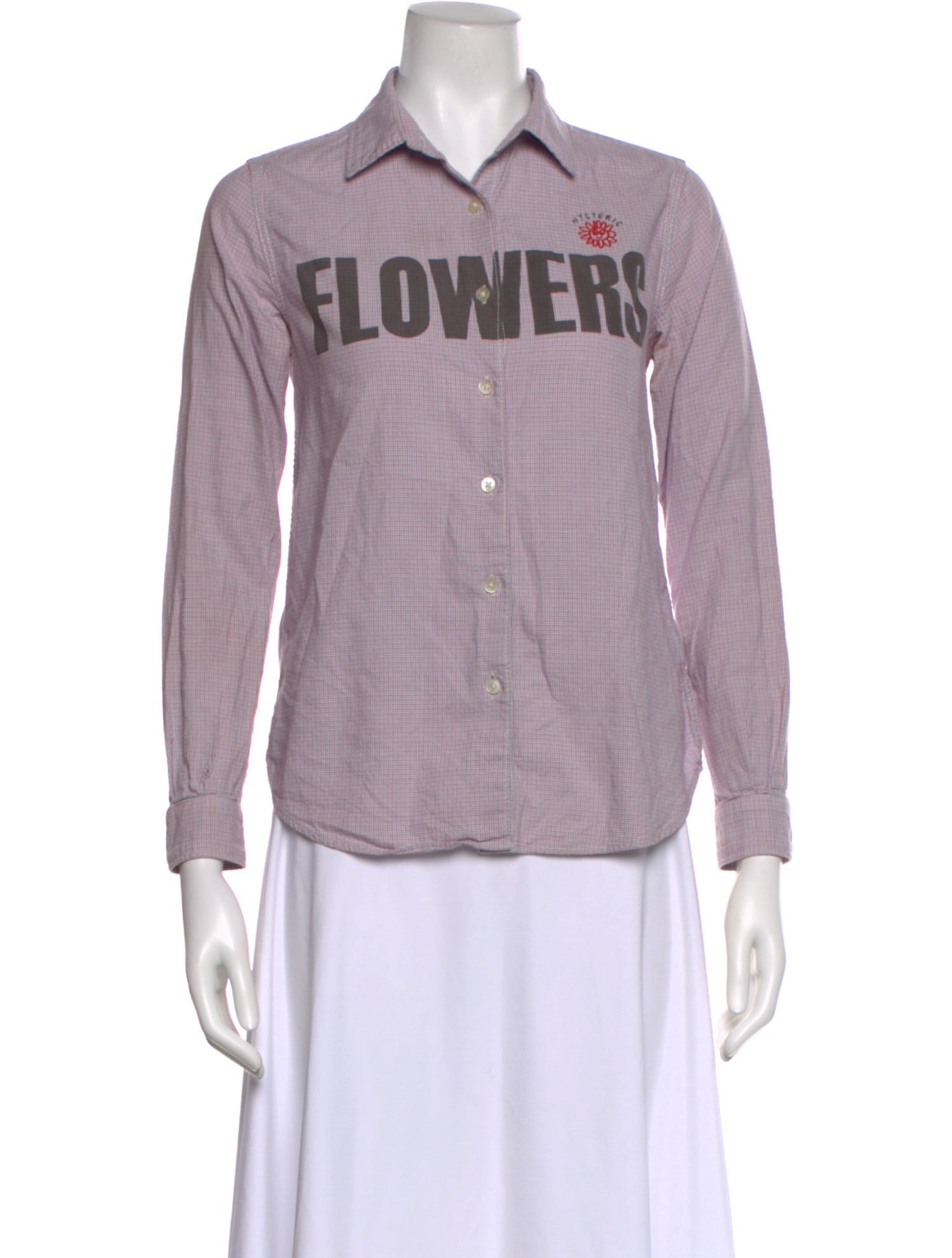 Hysteric Glamour Vintage 2000's Button-Up Top