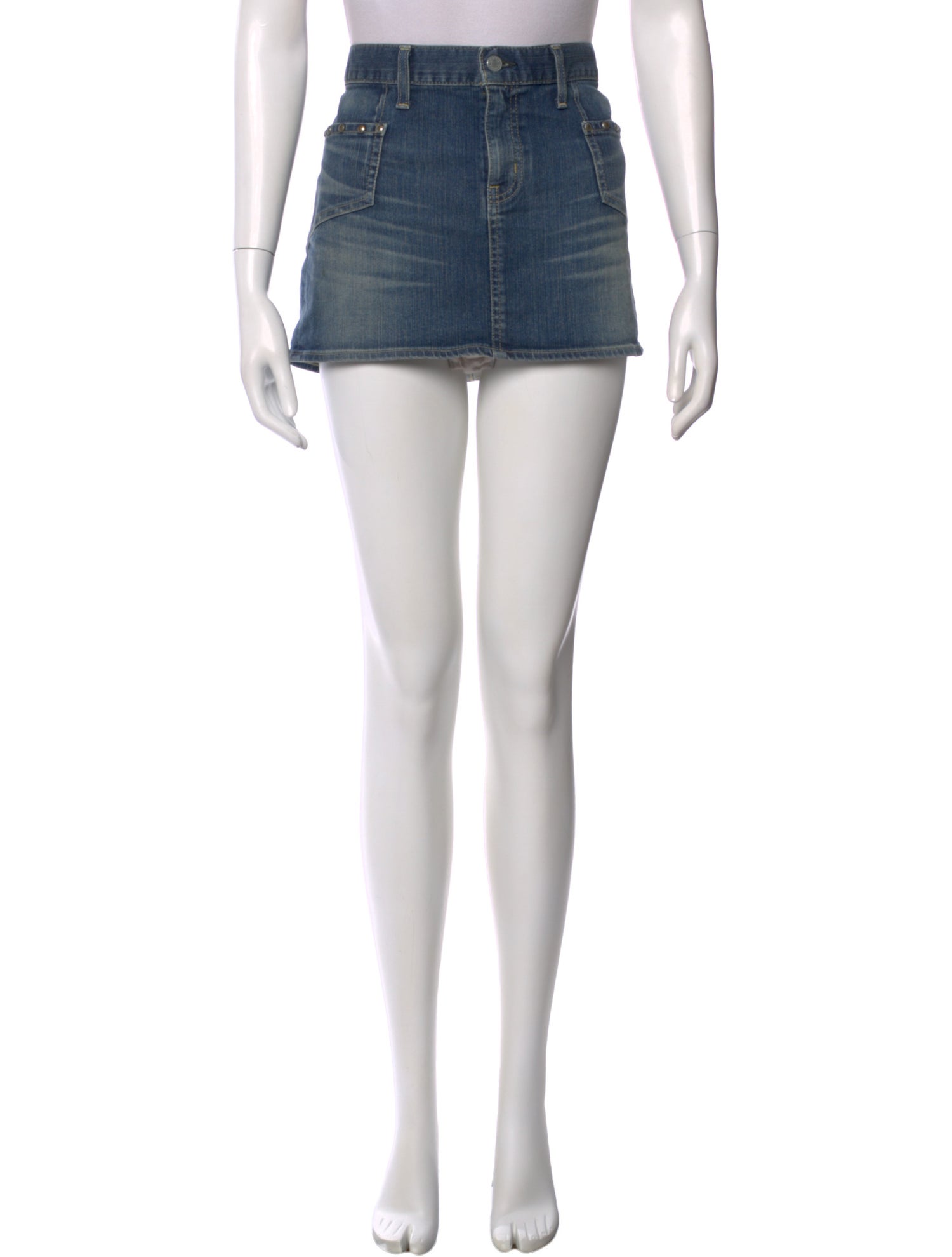 Hysteric Glamour Studded Accents Mini Skirt