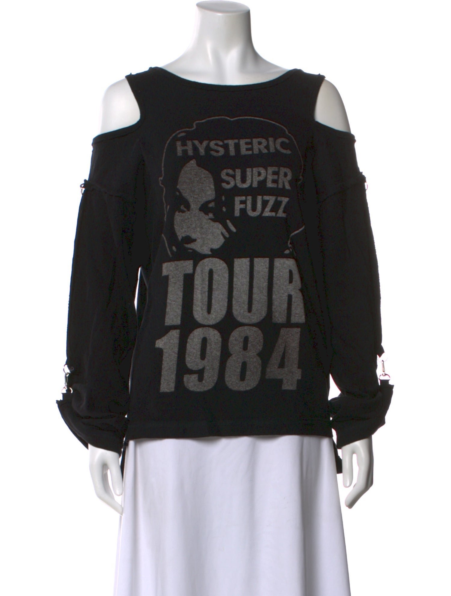 Hysteric Glamour Graphic Print Crew Neck T-Shirt