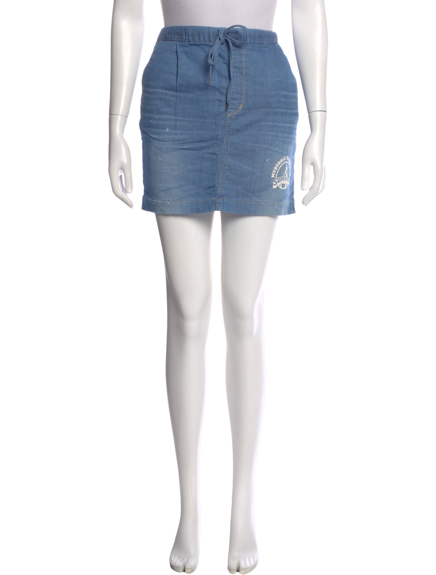 Hysteric Glamour Studded Accents Mini Skirt w/ Tags