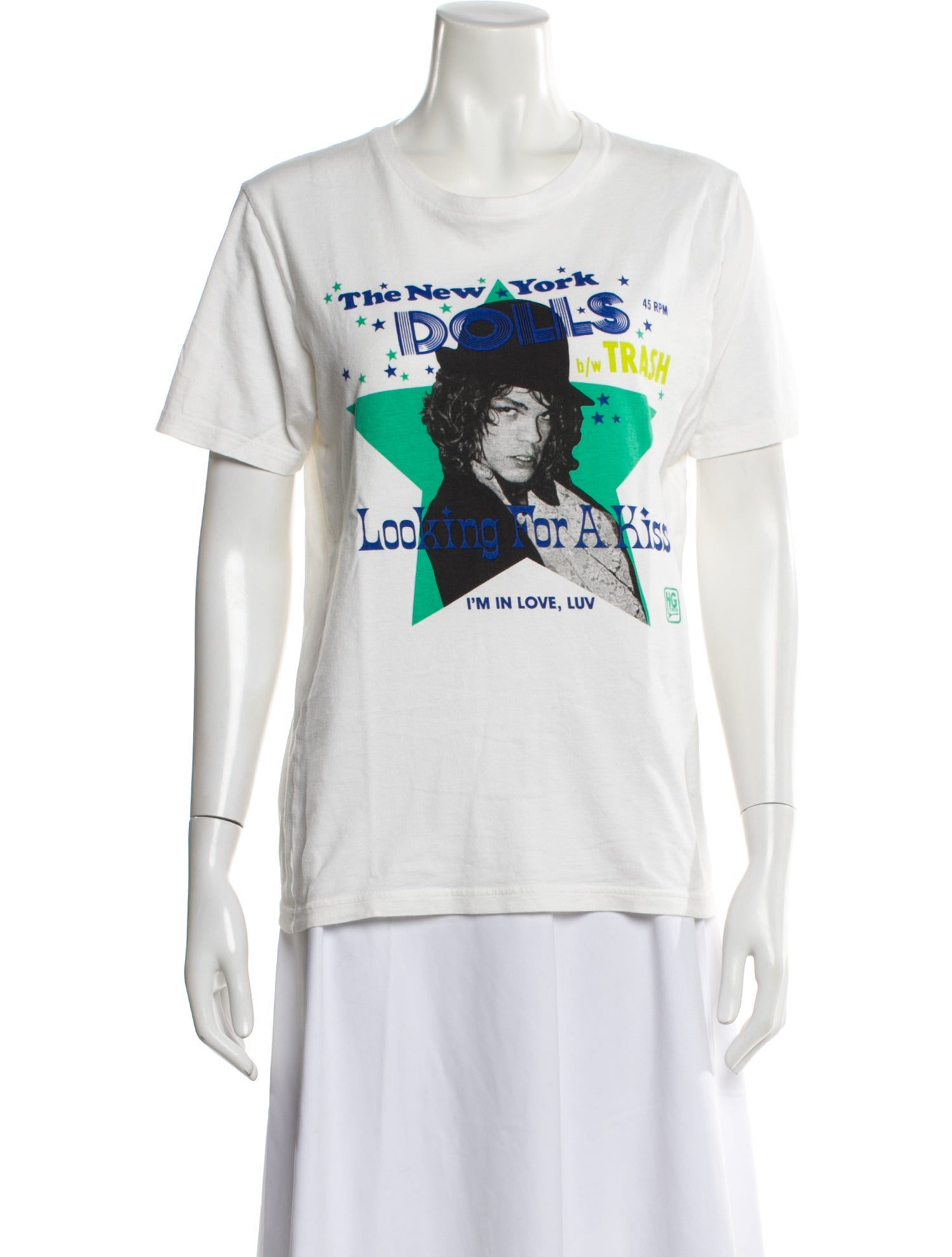 Hysteric Glamour Graphic Print Crew Neck T-Shirt