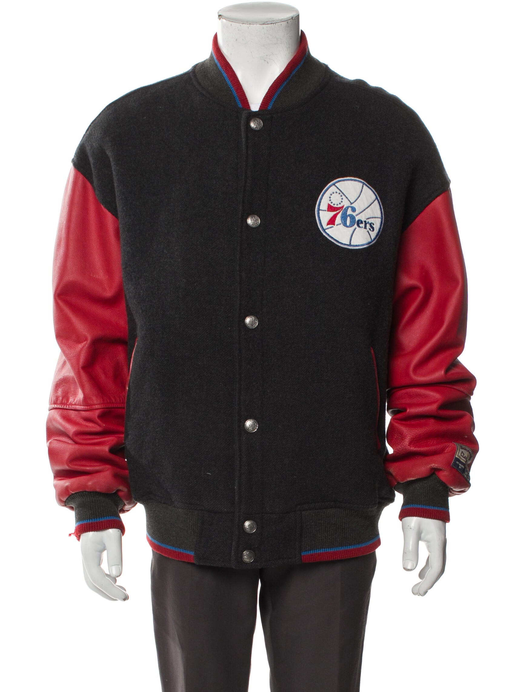 HARDWOOD CLASSICS Colorblock Pattern Varsity Jacket