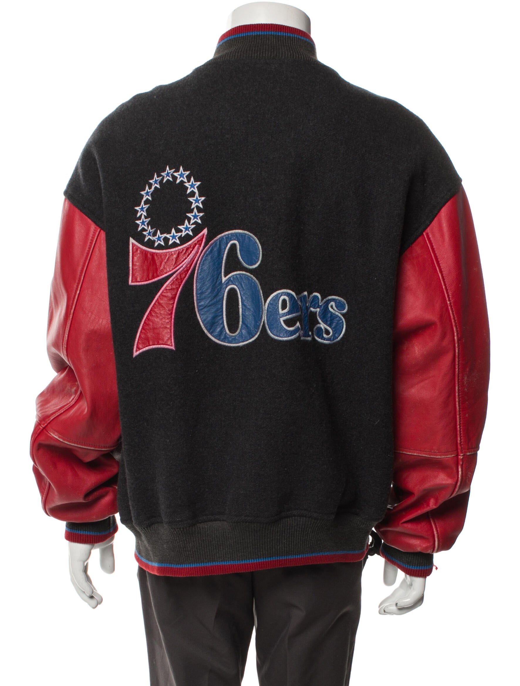 HARDWOOD CLASSICS Colorblock Pattern Varsity Jacket