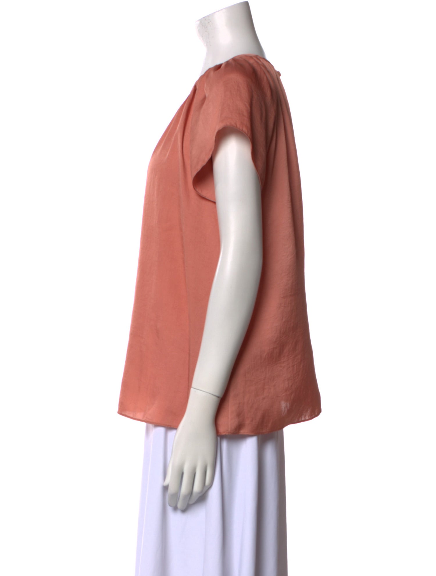 HACHI Scoop Neck Short Sleeve Top