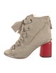 Halmanera Canvas Lace-Up Boots