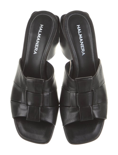 Halmanera Leather Slides