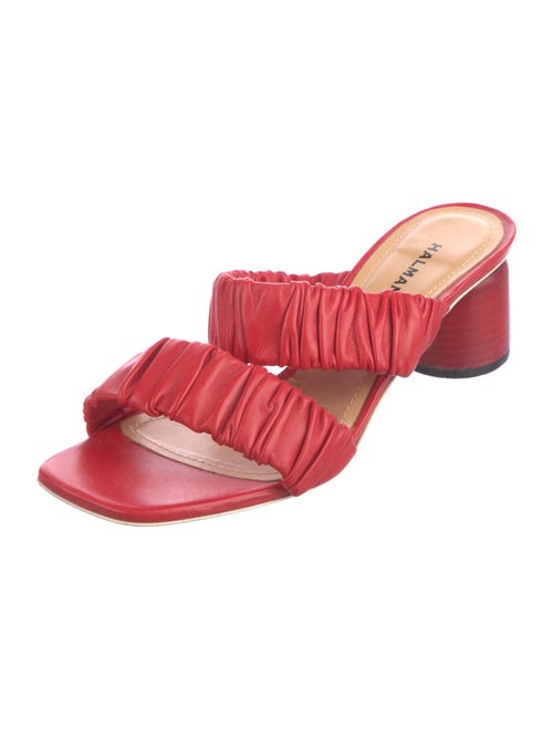 Halmanera Leather Slides