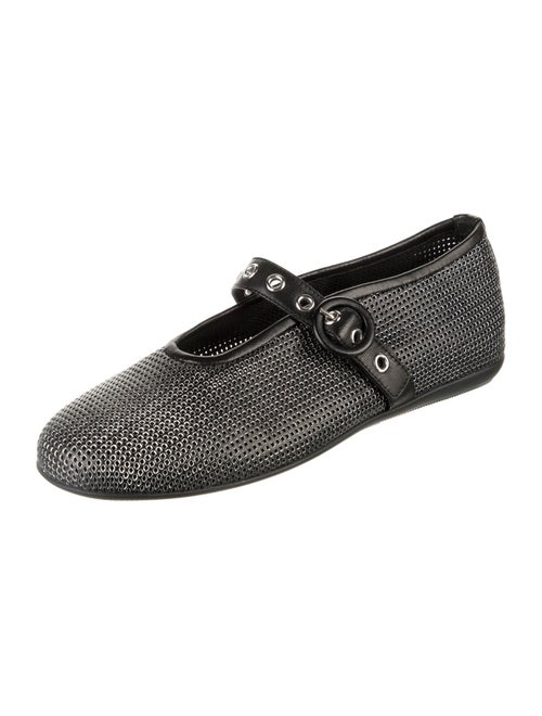 Halmanera Leather Mary Jane Flats