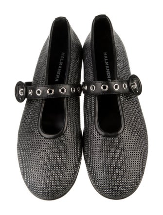 Halmanera Leather Mary Jane Flats