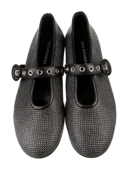 Halmanera Leather Mary Jane Flats
