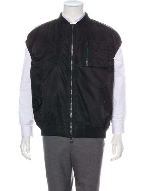 Haculla Embroidered Padded Vest black