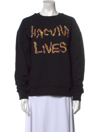 Haculla Graphic Print Crew Neck Sweater
