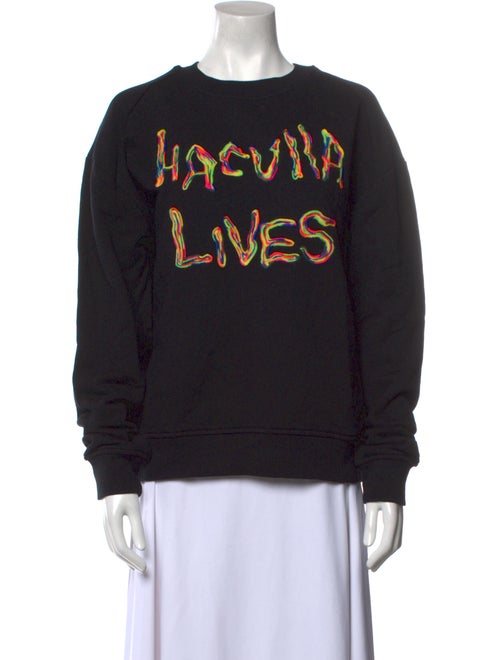 Haculla Graphic Print Crew Neck Sweater