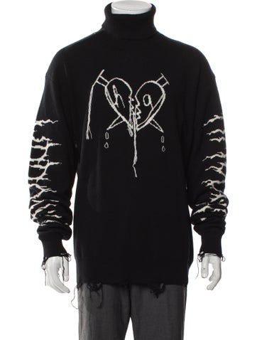 Haculla Sweaters Wool Printed Pullover L