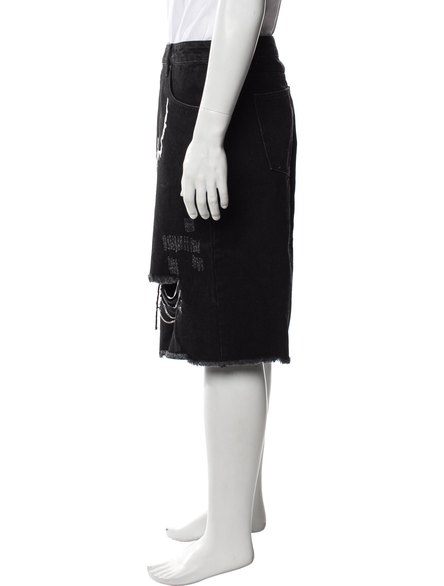 Haculla Printed Denim Shorts