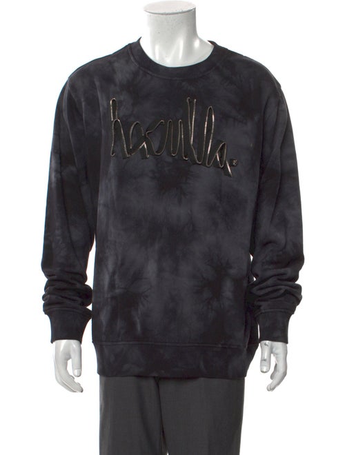 Haculla Tie-Dye Print Scoop Neck Sweatshirt