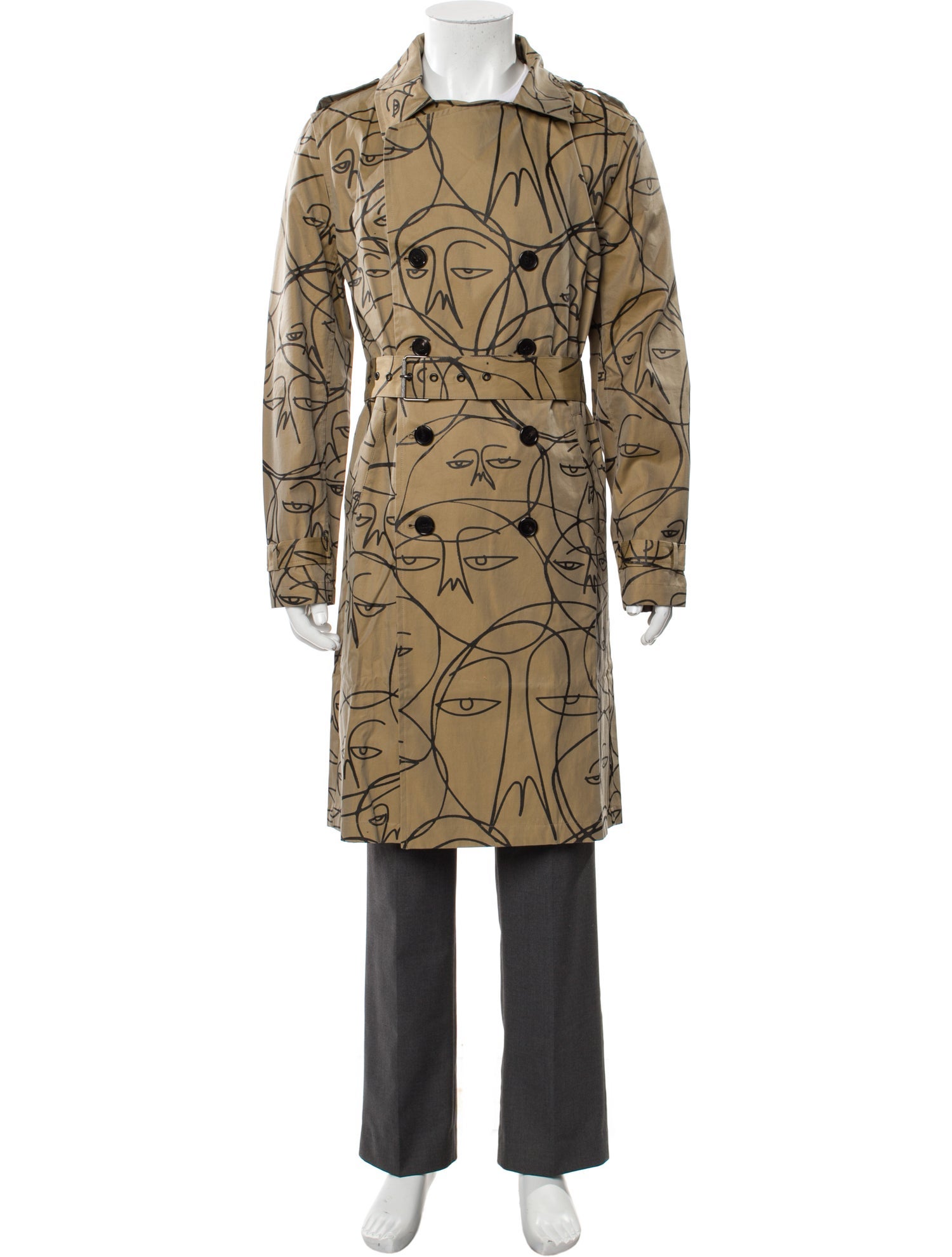 Haculla Printed Trench Coat
