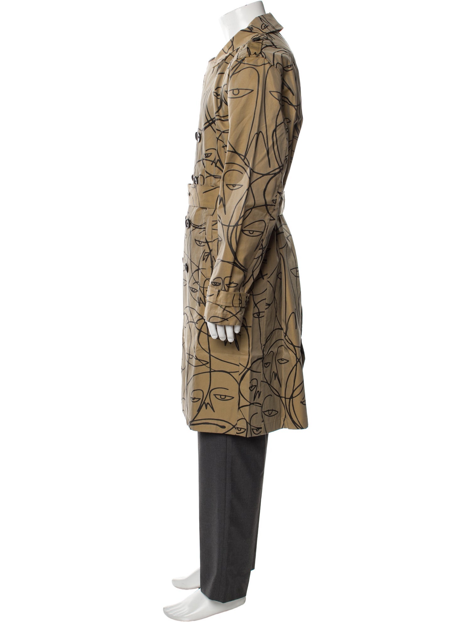 Haculla Printed Trench Coat