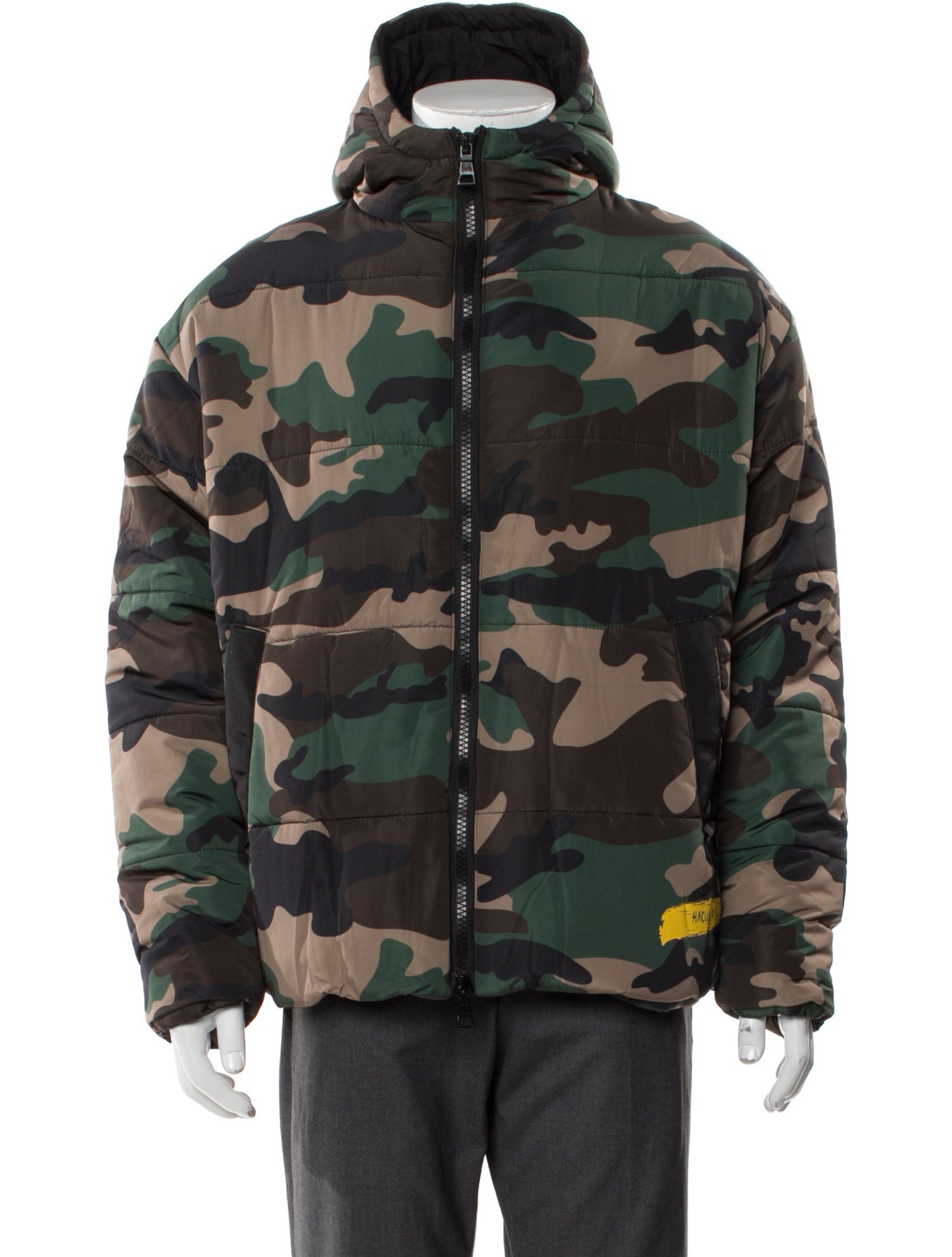 Haculla Camouflage Print Puffer Coat