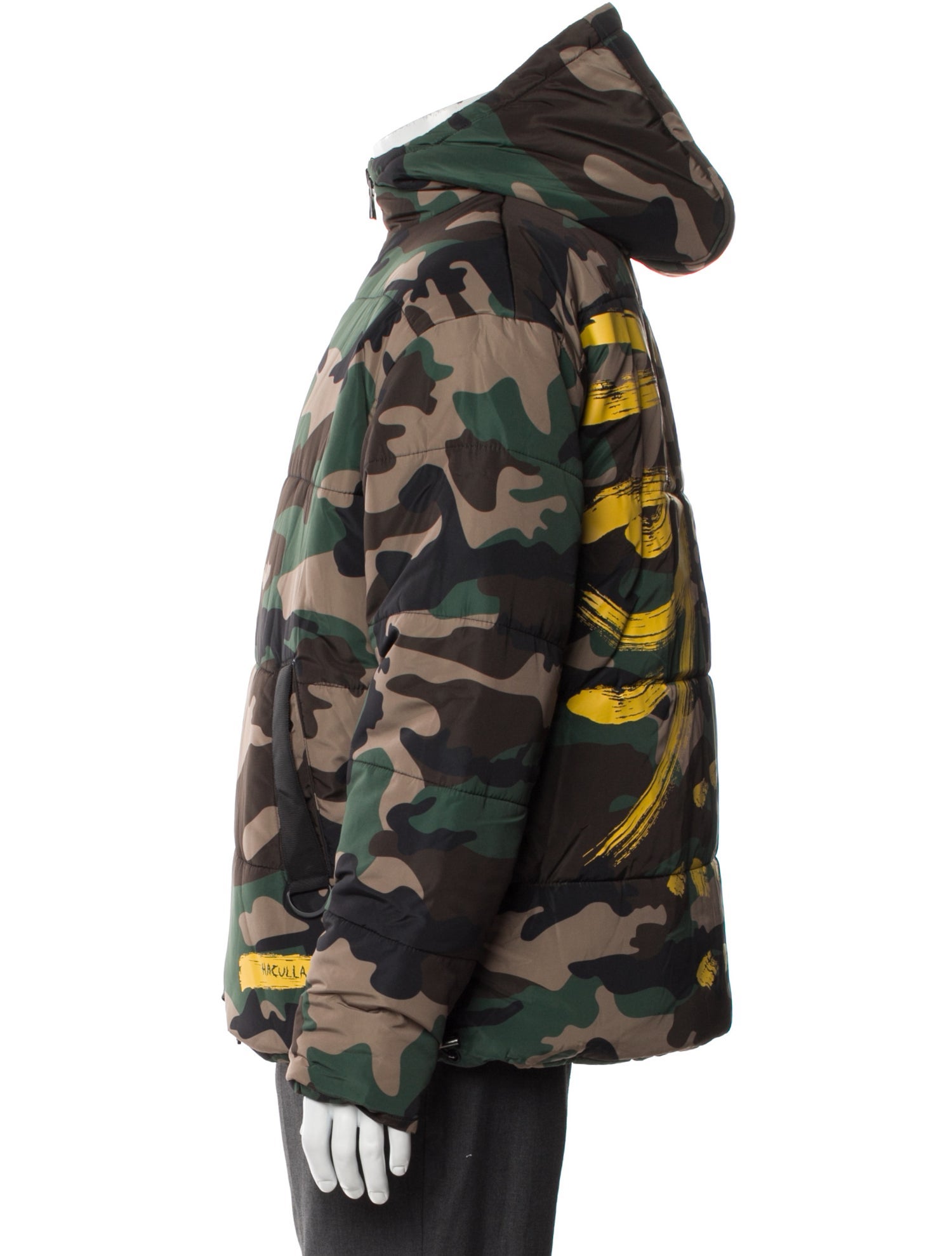 Haculla Camouflage Print Puffer Coat