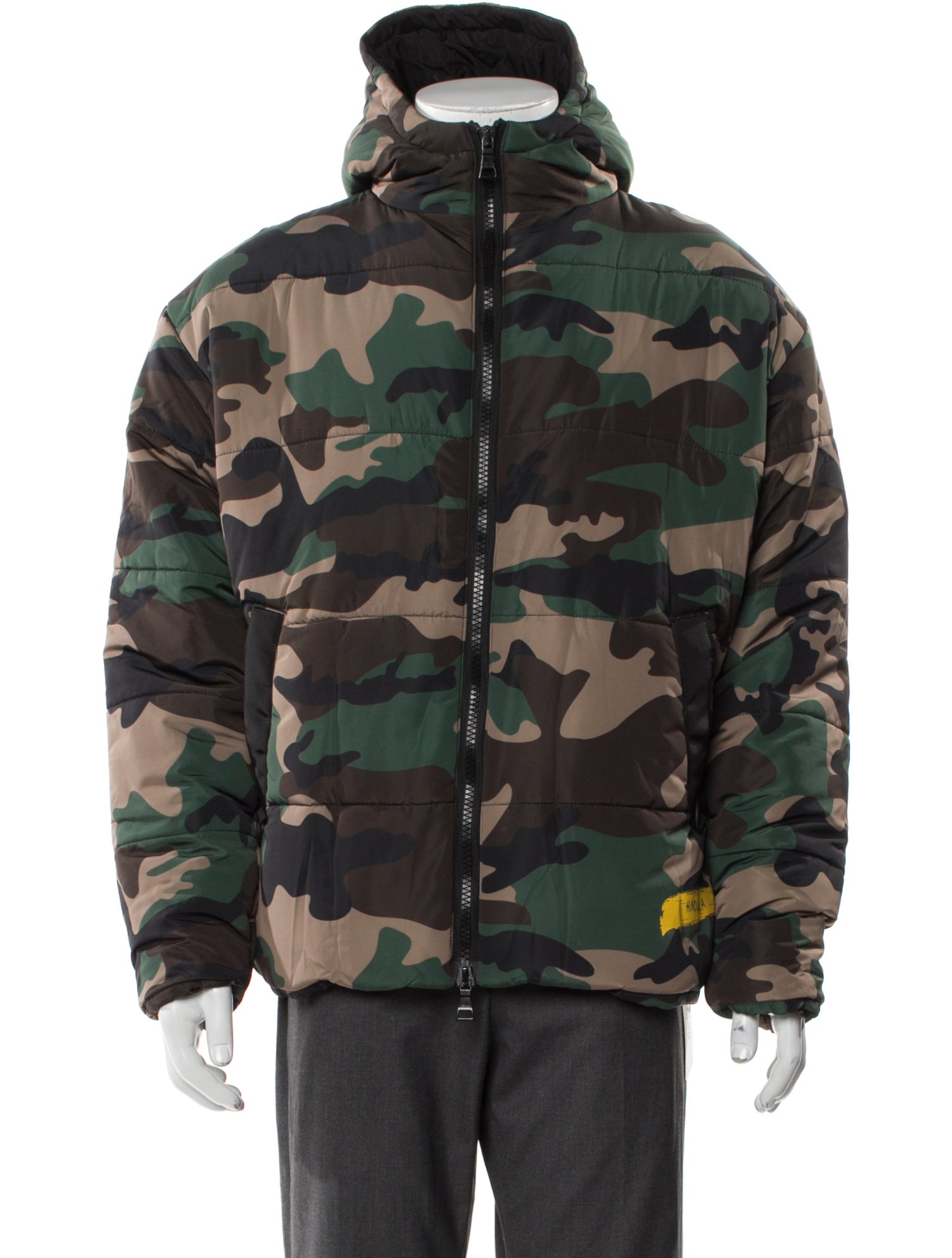 Haculla Camouflage Print Puffer Coat