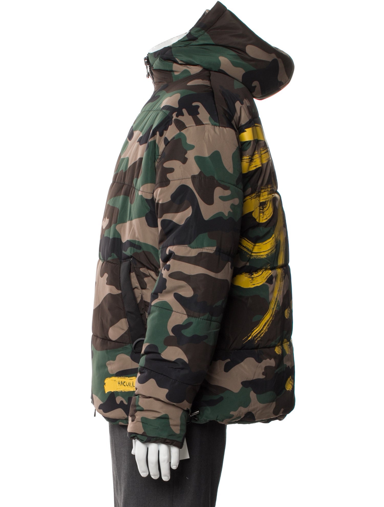 Haculla Camouflage Print Puffer Coat