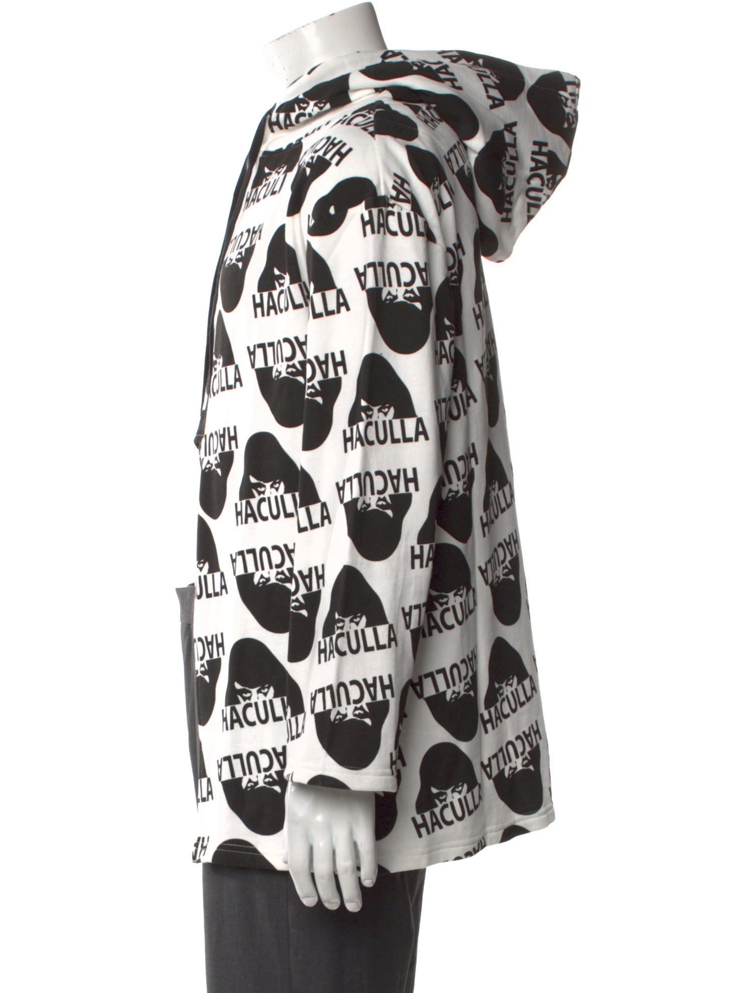 Haculla Printed Crew Neck Hoodie