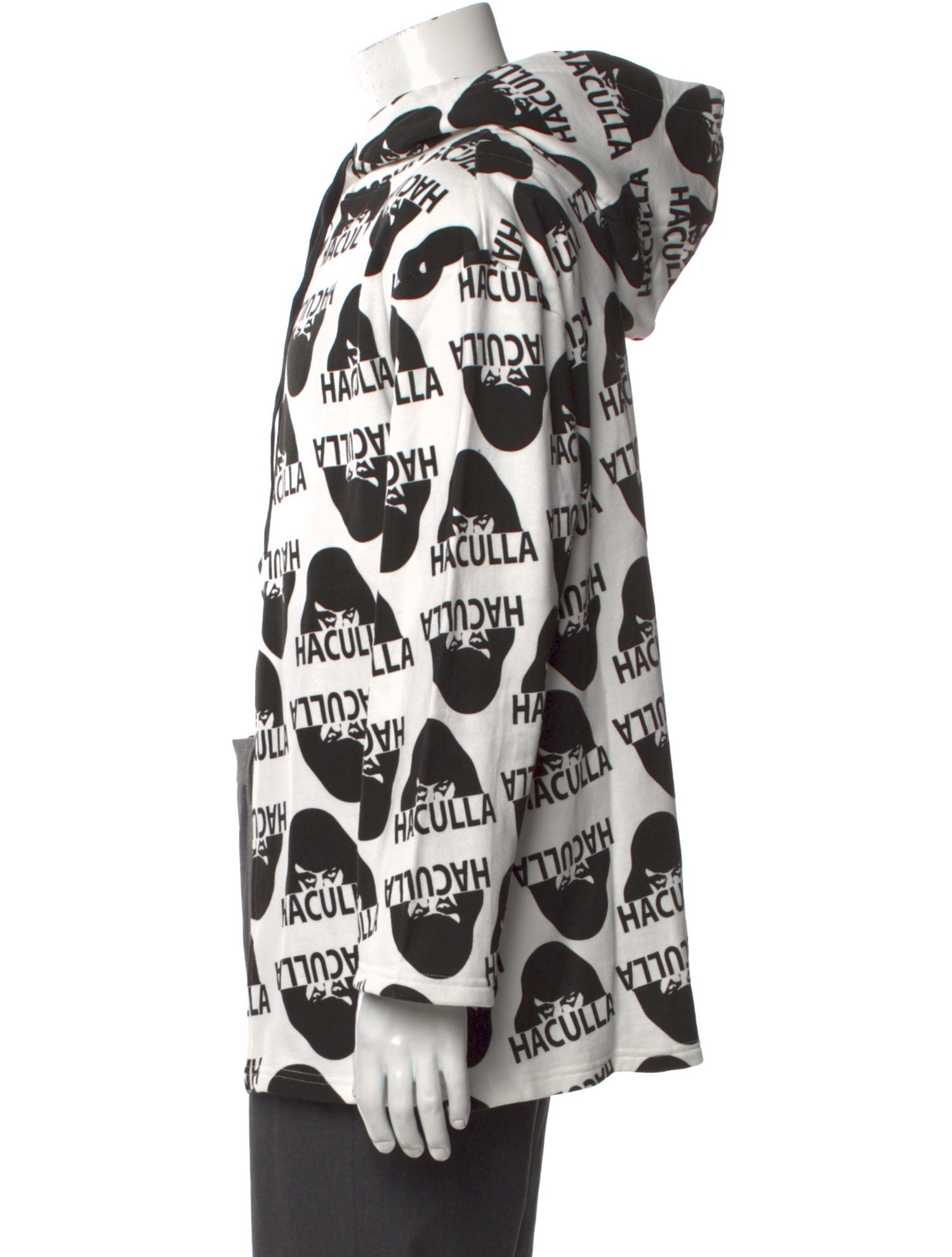 Haculla Printed Crew Neck Hoodie